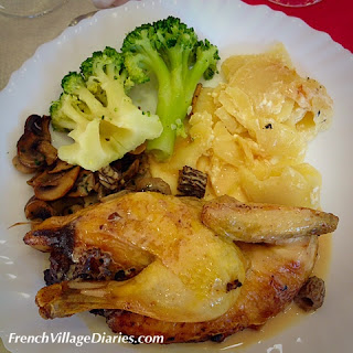 French Village Diaries Christmas meal life food France