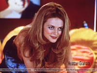 heather graham, photo heather graham in tempting pose on bed