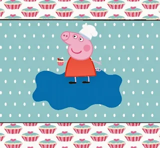 Kit de Peppa Pig Cocinera para Imprimir Gratis.