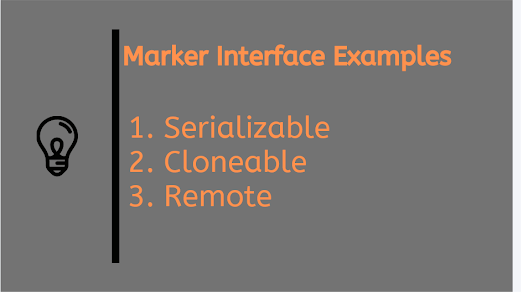 What is Marker interfaces in Java and why required? Answer