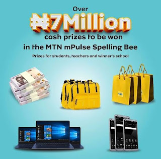 HURRY! Register your child or ward for the mPulse Spelling Bee and stand a chance to WIN over N7,000,000