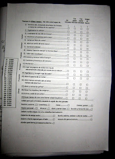 Parte posterior de HAQ y Basdai