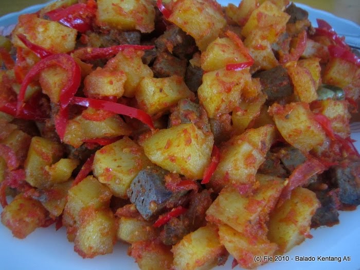 Kumpulan Resep  Ku Balado  Kentang  Ati 