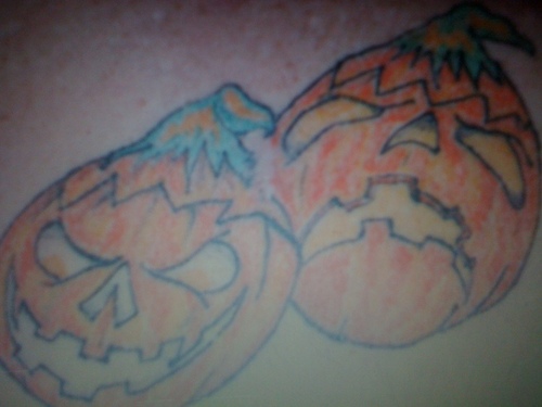 Glow-in-the-dark Tattoos Halloween 31611859200