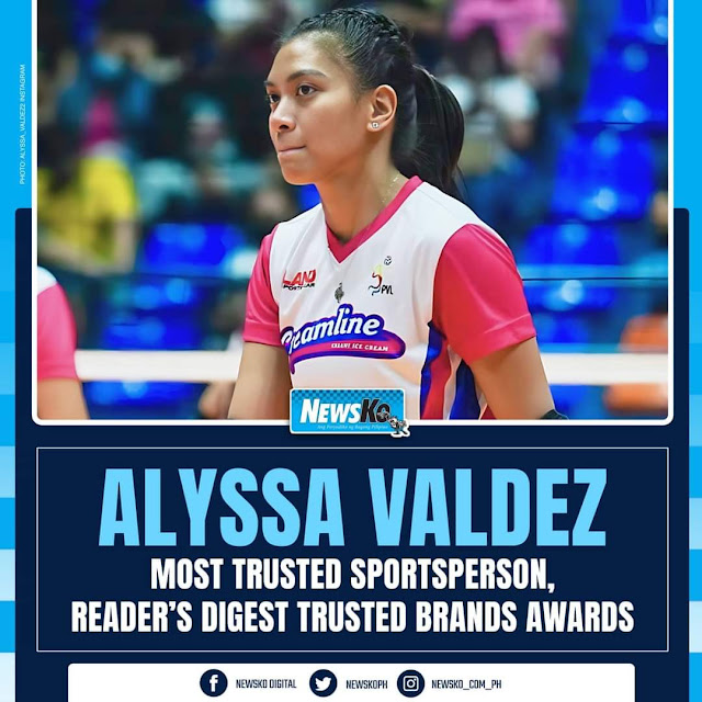 The Phenom Alyssa Valdez is Reader's Digest Most Trusted Sportsperson