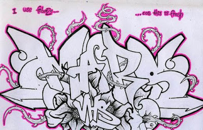 Wildstyle Graffiti Sketches