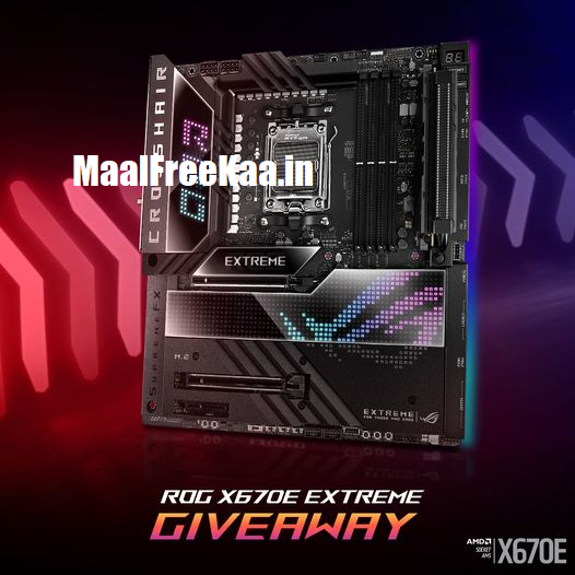 Win one of the first ROG Crosshair X670E Extreme motherboards!