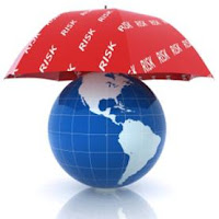 globe under umbrella