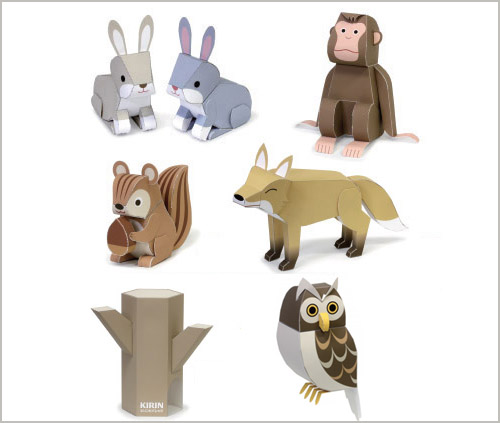 Make your own little forest with these adorable animal printables ...