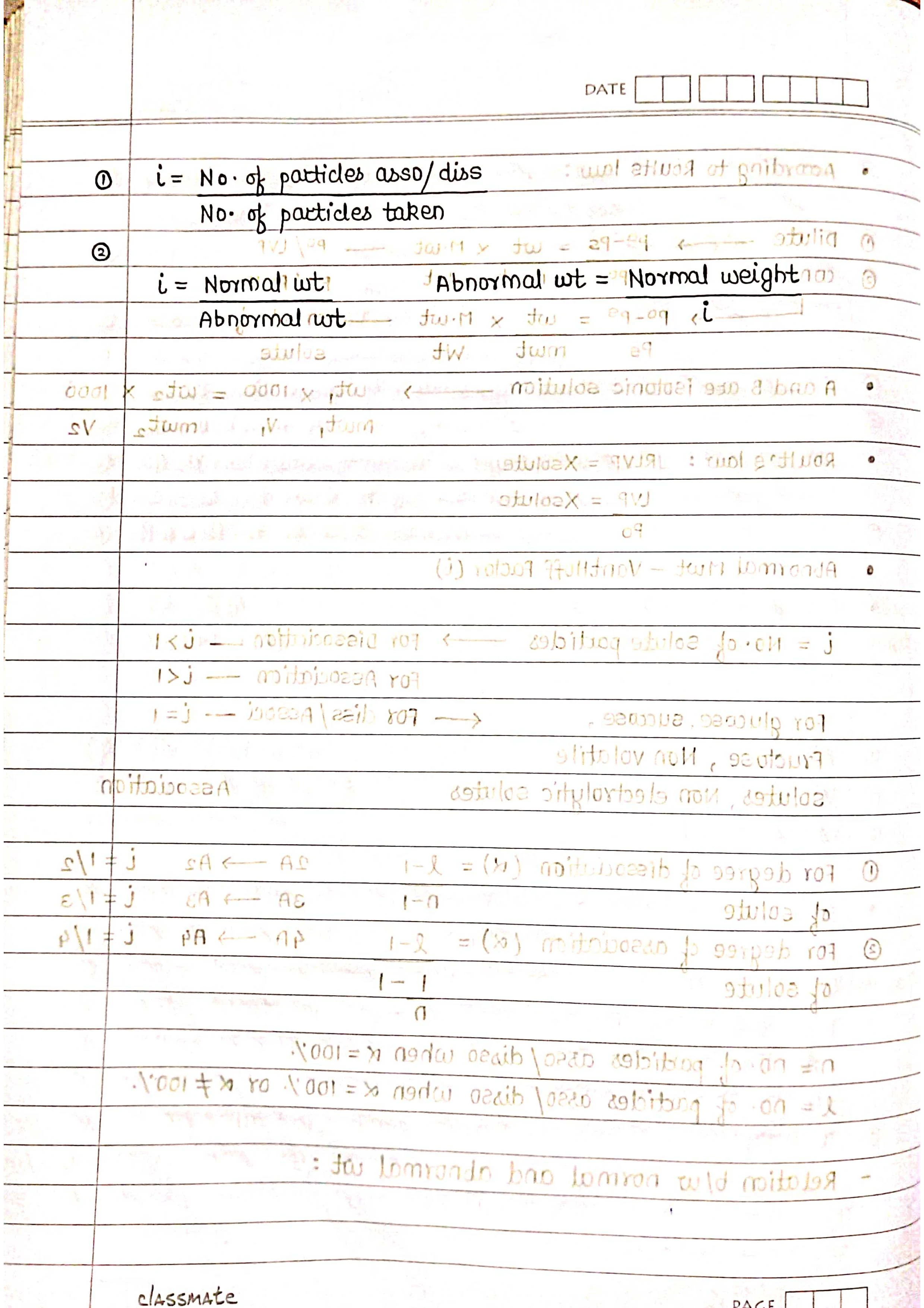 Solutions - Chemistry Short Notes 📚