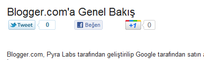 popüler sosyal paylaşım butonları