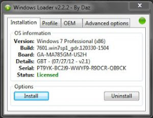 Windows 7 Loader İndir