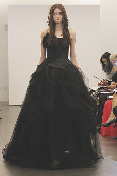 Of course this black wedding dresses were as stylish and marvelous as 