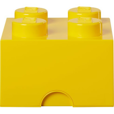 Yellow Lego Box Storage