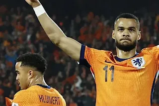 Mikel Merino's goal forces the Netherlands vs Spain match to end in a 2-2 draw