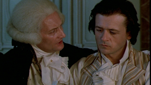 Maximilien Robespierre (Wojciech Pszoniak) és Camille Desmoulin (Patrice Chéreau)