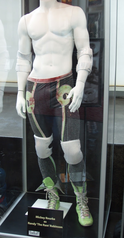 The Wrestler film costume on display