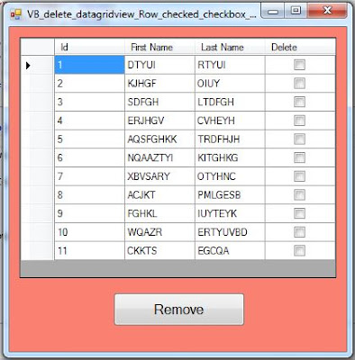 vb remove datagridview checked row