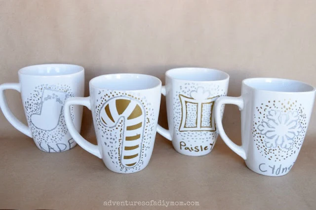 sharpie mug gift idea