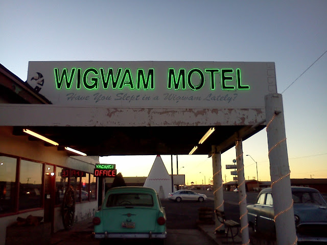 Have You Slept In a Wigwam Lately?  in Holbrook, Arizona