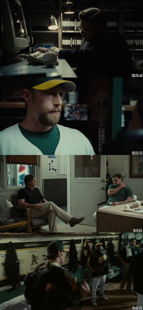 Moneyball 2011 BluRay 720p 480p Dual Audio Hindi Eng Full Movie Download