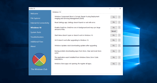 حل مشاكل جميع ويندوز 10 مع هذه الأداة