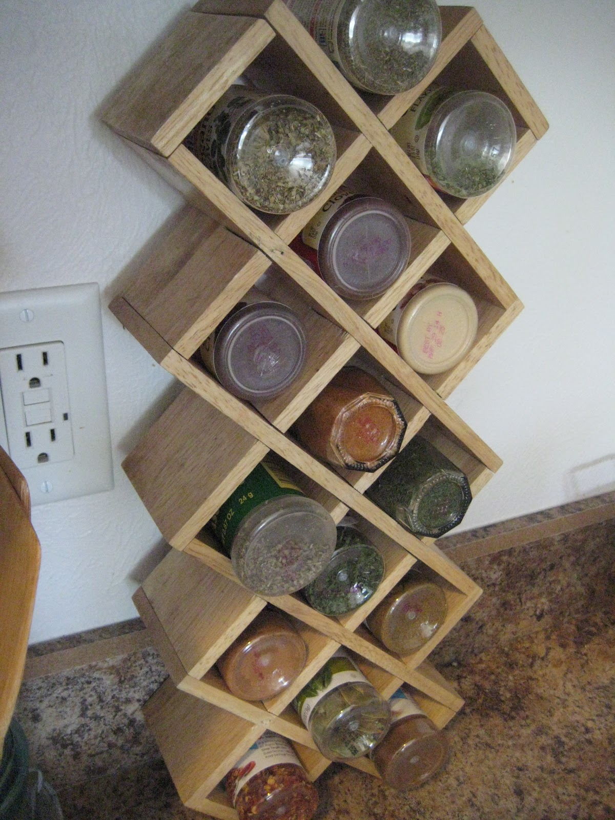 spice rack woodworking plans