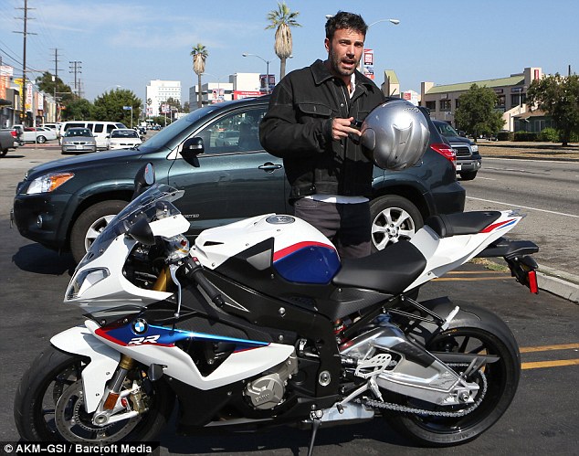 Ben Affleck To Play Batman | Ben Affleck | Batman | Ben Affleck motorcycle collection | Ben Affleck BMW Motorcycle | Ben Affleck motorcycle