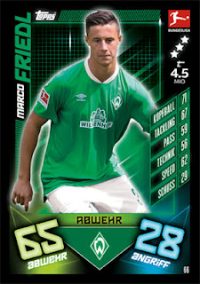 Match Attax Bundesliga 2019-2020 SV Werder Bremen