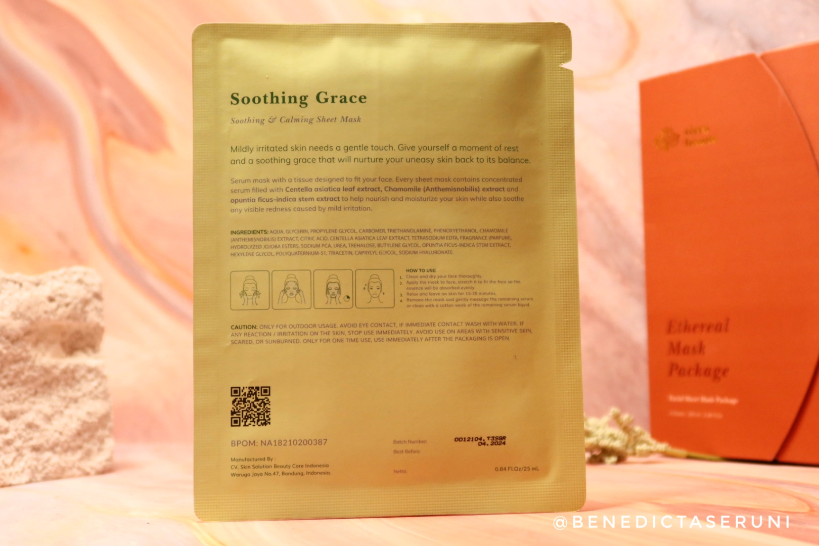 Terra Beaute Soothing Grace Sheet Mask by Benedicta Seruni