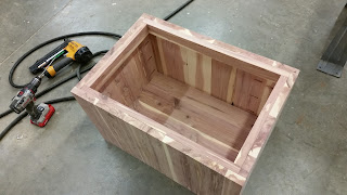 Inside of Cedar Chest