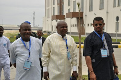 picture of wike, austine oparaand lee maeba