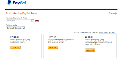 Perbedaan 3 Jenis Akun di PayPal