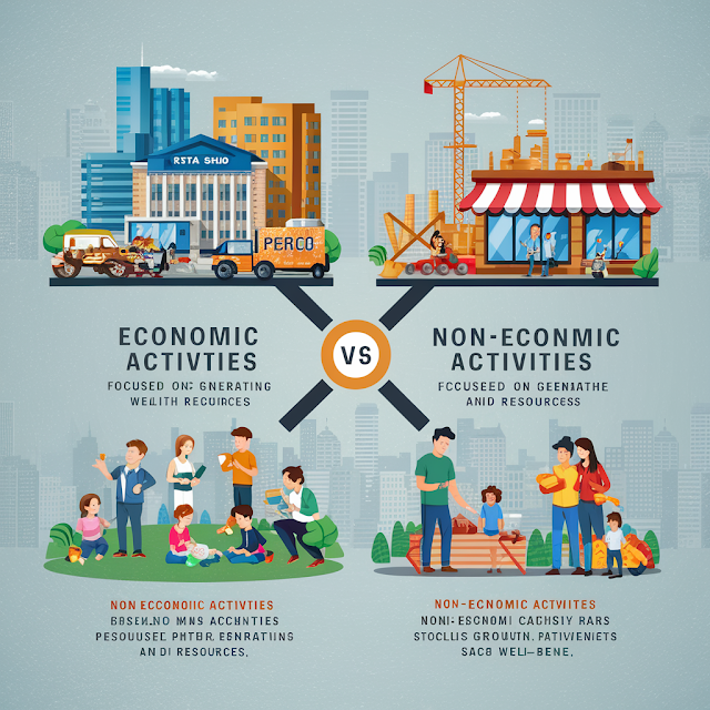 The Difference Between Economic Activities And Non Economic