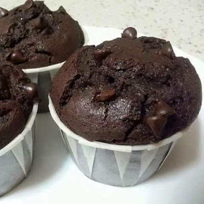 Resep Muffin Coklat Cip Empuk Tanapa Mixer