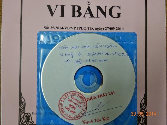 khái niệm vi bằng