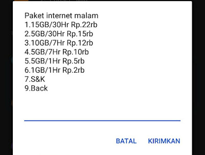 Kode Dial Paket Internet Malam Telkomsel Terbaru