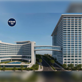 Proposed foot overbridge in Vizag connecting Novotel Hotel and New Varun Bay Sands approved by Andhra Pradesh government