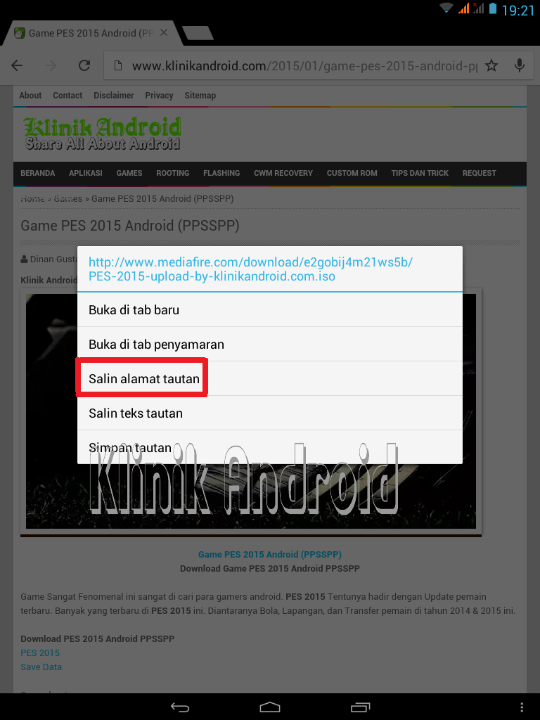 Tutorial Menpercepat Download Lewat Android