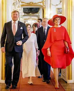 King Willem-Alexander and Queen Maxima visit Austria