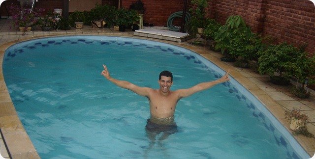 Piscina para relaxar!!