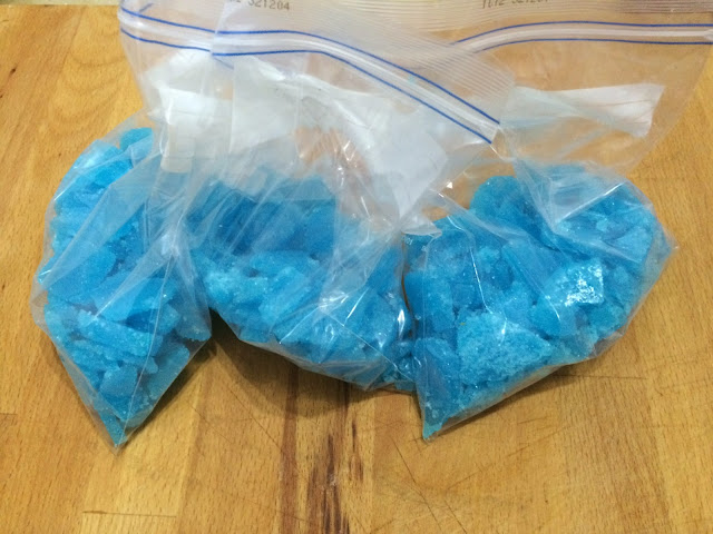 Methamphetamine candy Blue.