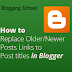 How to Replace Older/Newer Post buttons with Post Titles in Blogger 2016