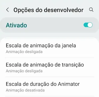 Como deixar o celular mais rápido, desabilitar os efeitos visuais do Android