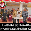 Muflihun dan H Kamsol Ikuti Prosesi Galdi Resik Pelantikan PJ Walikota Pekanbaru dan PJ Bupati Kampar