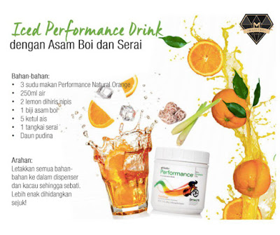 Testimoni Peformance Drink : Susu badan banyak sewaktu berpuasa