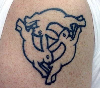 Rabbit tattoo