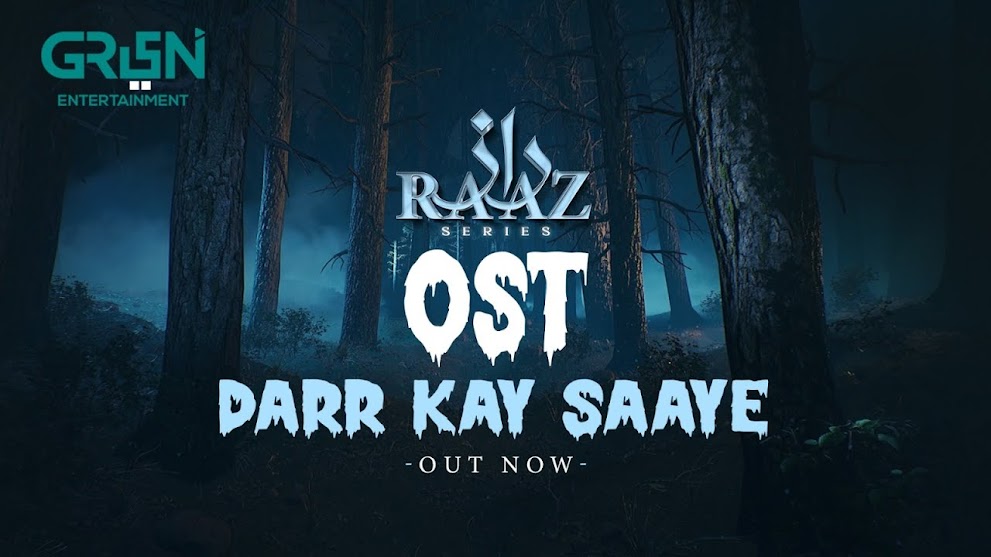 Raaz Drama OST Lyrics | Darr Kay Saaye Song | Fahad Babar | Green TV Entertainment