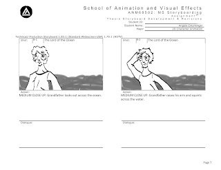 lord of the ocean storyboards