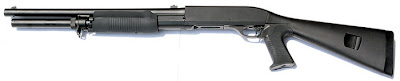 Airsoft Gun - DE M56AL Tri-Shot Long Airsoft Shotgun
